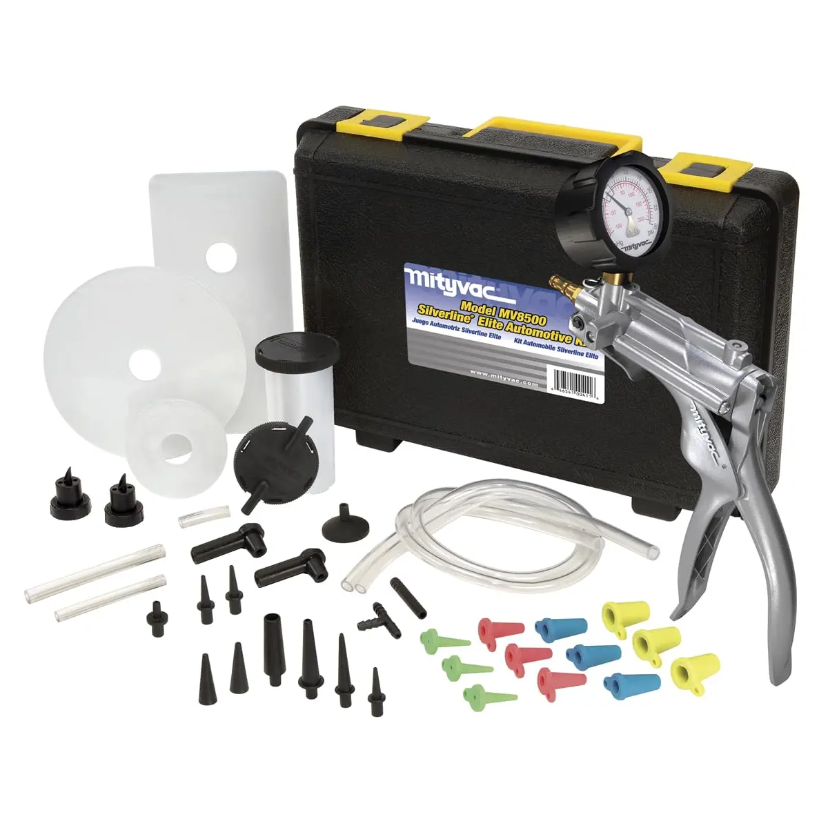 Mityvac MV8500 Silverline Elite Automotive Brake/Clutch Kit | Vacuum & Pressure Testing - main product image