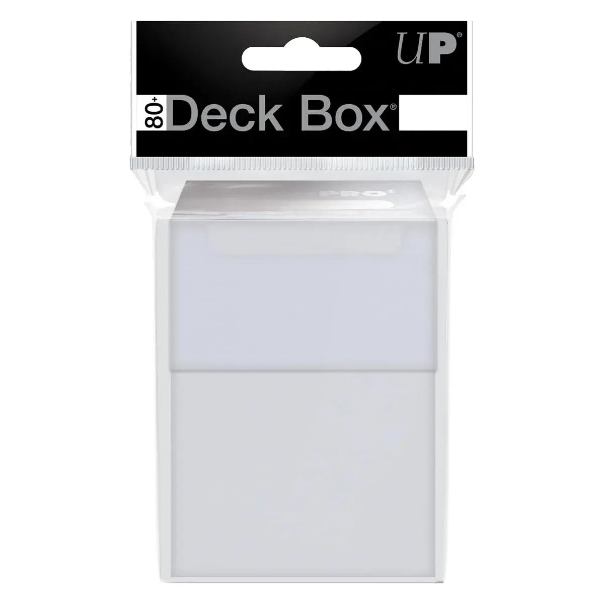 Ultra Pro 80 Card Deck Box - Clear | Holds 80 Cards in Deck Protectors - view 2