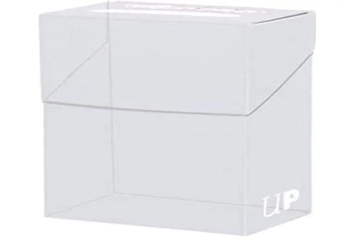 Ultra Pro 80 Card Deck Box - Clear | Holds 80 Cards in Deck Protectors - view 4