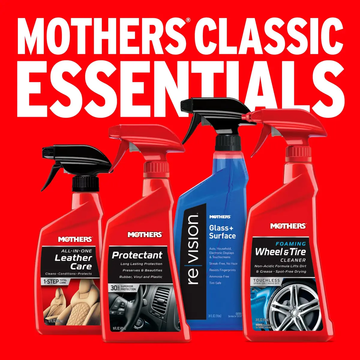 Mothers Protectant Spray 473ml (16 Fl Oz) | Long-Lasting UV Protection for Rubber, Vinyl & Plastic - view 7