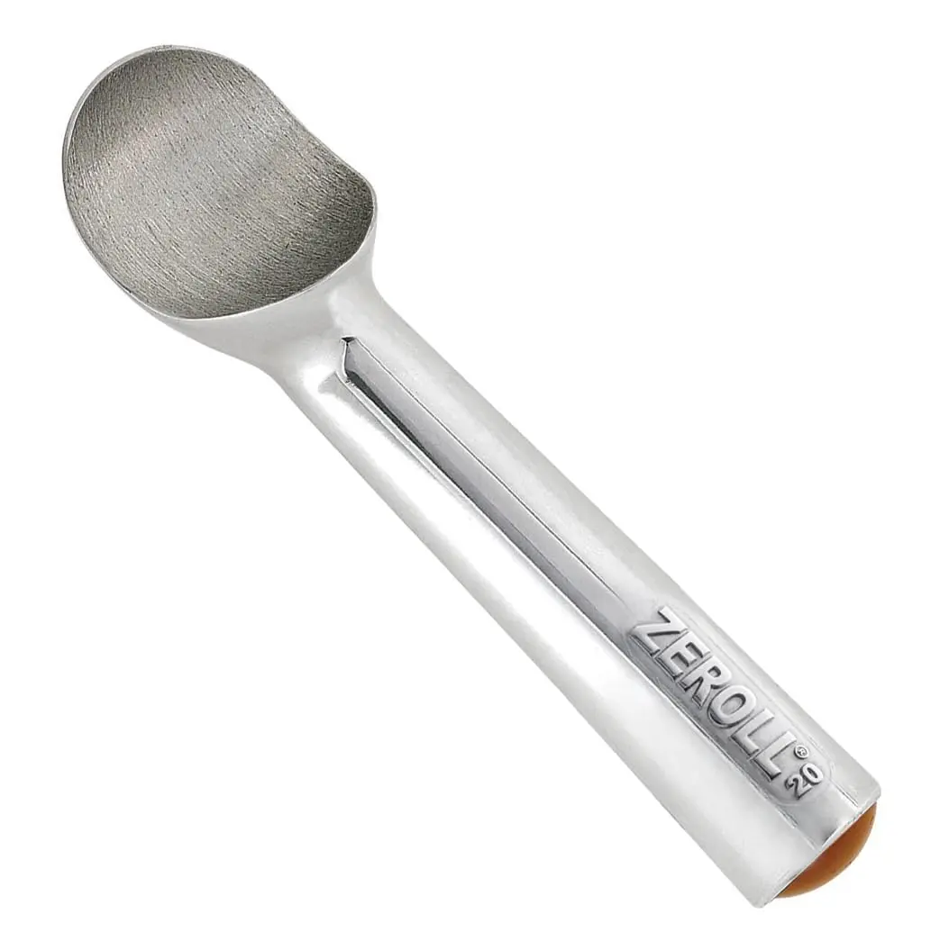 Zeroll Food Scoop 2 oz Silver | Unique Aluminum Handle for Effortless Scooping - main product image