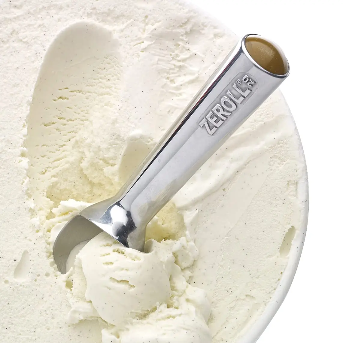 Zeroll Food Scoop 2 oz Silver | Unique Aluminum Handle for Effortless Scooping - view 5
