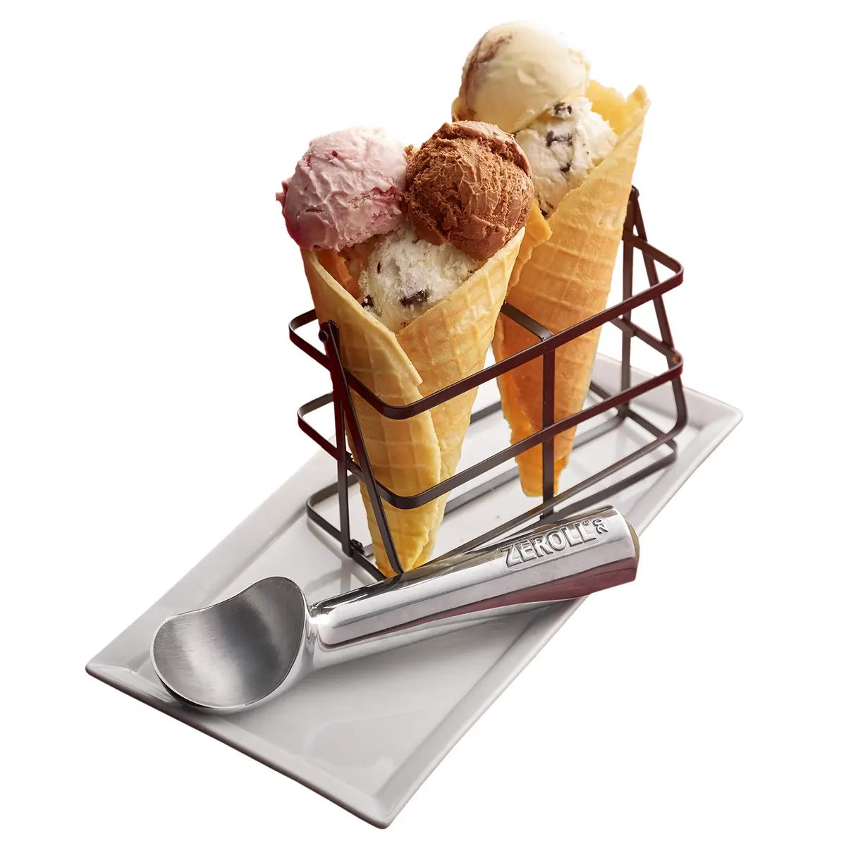Zeroll Food Scoop 2 oz Silver | Unique Aluminum Handle for Effortless Scooping - view 6