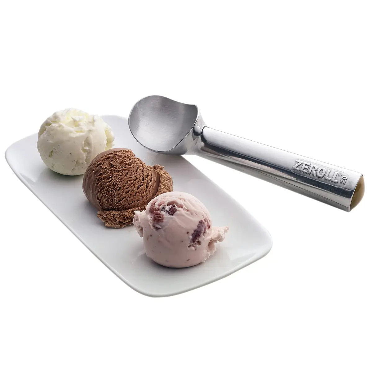 Zeroll Food Scoop 2 oz Silver | Unique Aluminum Handle for Effortless Scooping - view 8