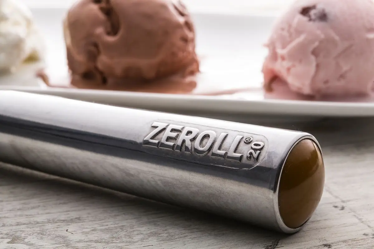 Zeroll Food Scoop 2 oz Silver | Unique Aluminum Handle for Effortless Scooping - view 2