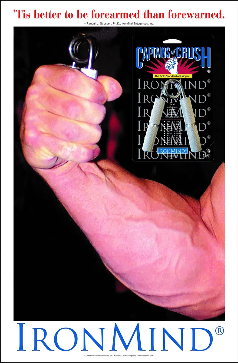 IronMind Captains of Crush Hand Gripper No. 3 - 127 kg (280 lb) | Gold Standard Grip Strength Tool - view 4