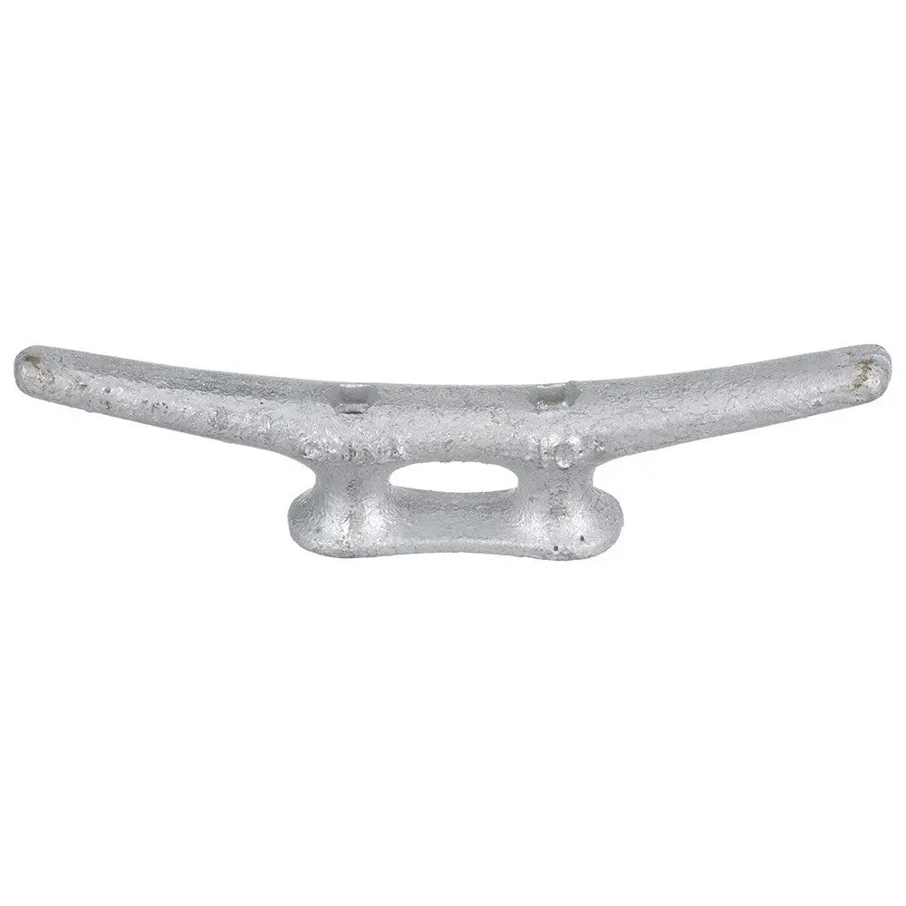 SEACHOICE 6-inch Galvanized Gray Iron Open Base Dock Cleat | 15.2 cm (6 in.) - view 2