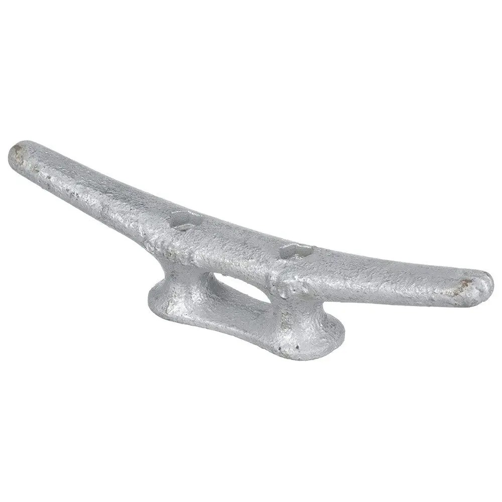 SEACHOICE 6-inch Galvanized Gray Iron Open Base Dock Cleat | 15.2 cm (6 in.) - view 3