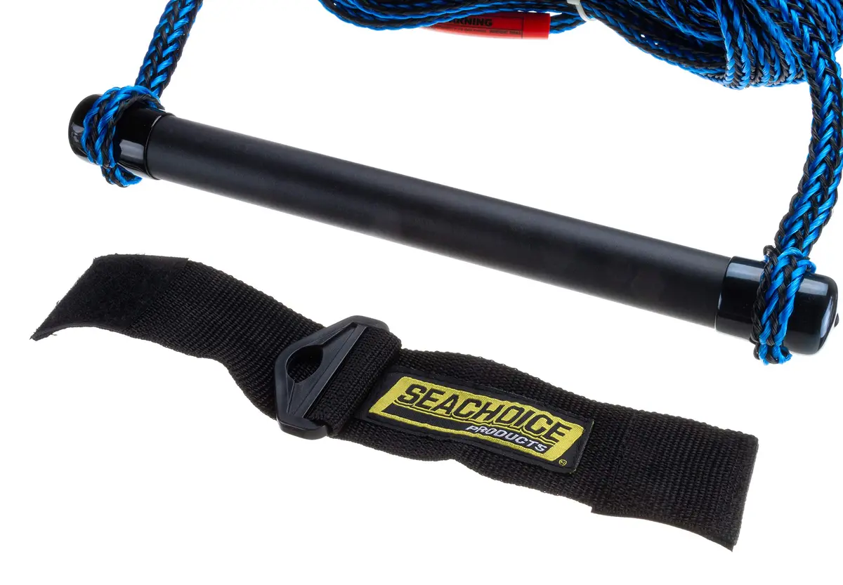 Seachoice Deluxe Ski Rope 75 ft (22.86 m) | Rot-Resistant Polypropylene with 12-Inch Foam Grip Handle - view 3