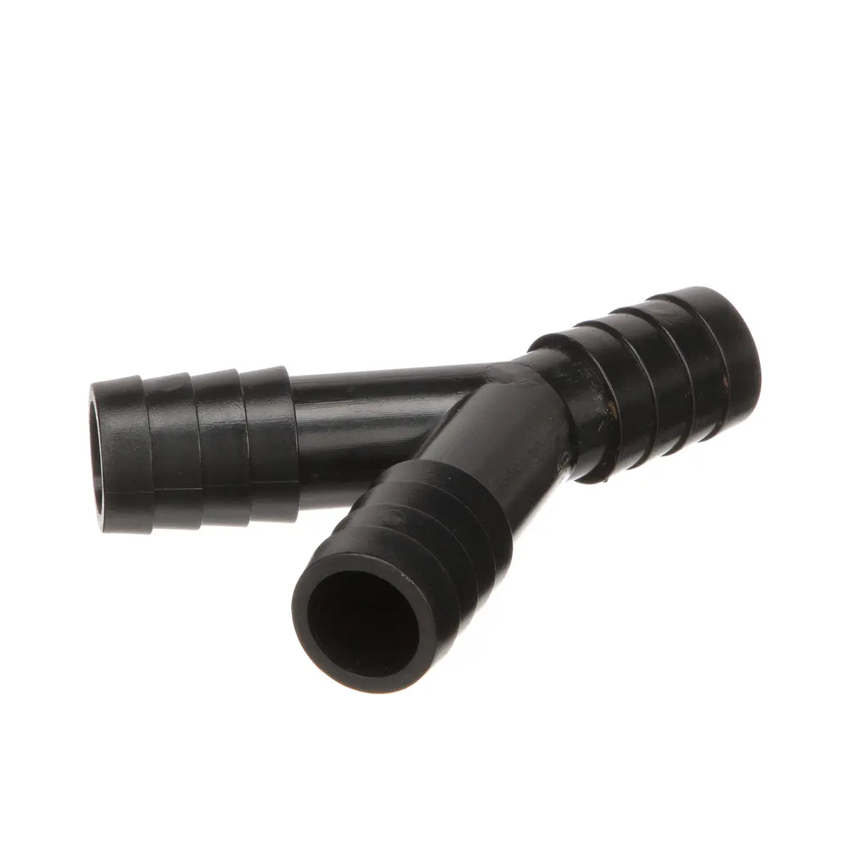 Seachoice 3-Way Y Fitting Fits 3/4 in. ID Hose | Rust-Free Black Plastic Plumbing Accessory - main product image