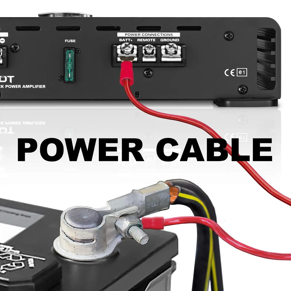 BOSS Audio Systems KIT10 4 Gauge Car Amplifier Wiring Kit | 20 ft Power Cable, RCA & Fuse - view 3