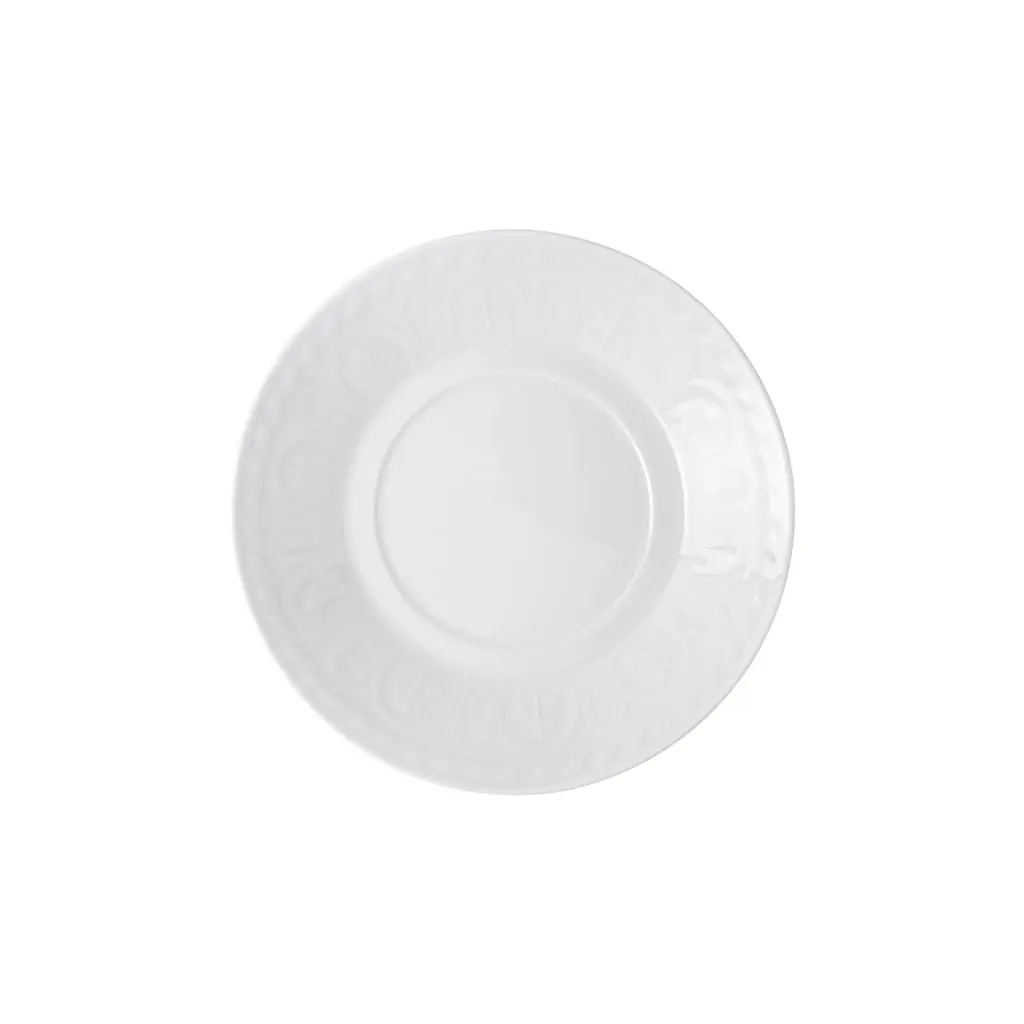 Villeroy & Boch Cellini Premium Porcelain Breakfast/Cream Soup Cup Saucer 6.75 in White - main product image