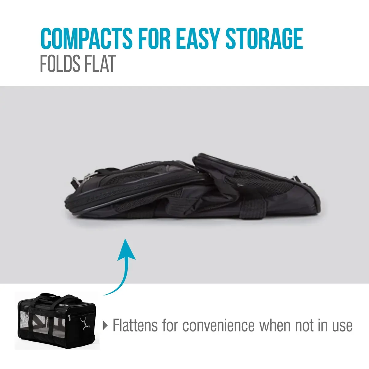 Sherpa Original Deluxe Travel Pet Carrier, Large | Airline Approved & Conforms to Under-Seat Requirements - view 4