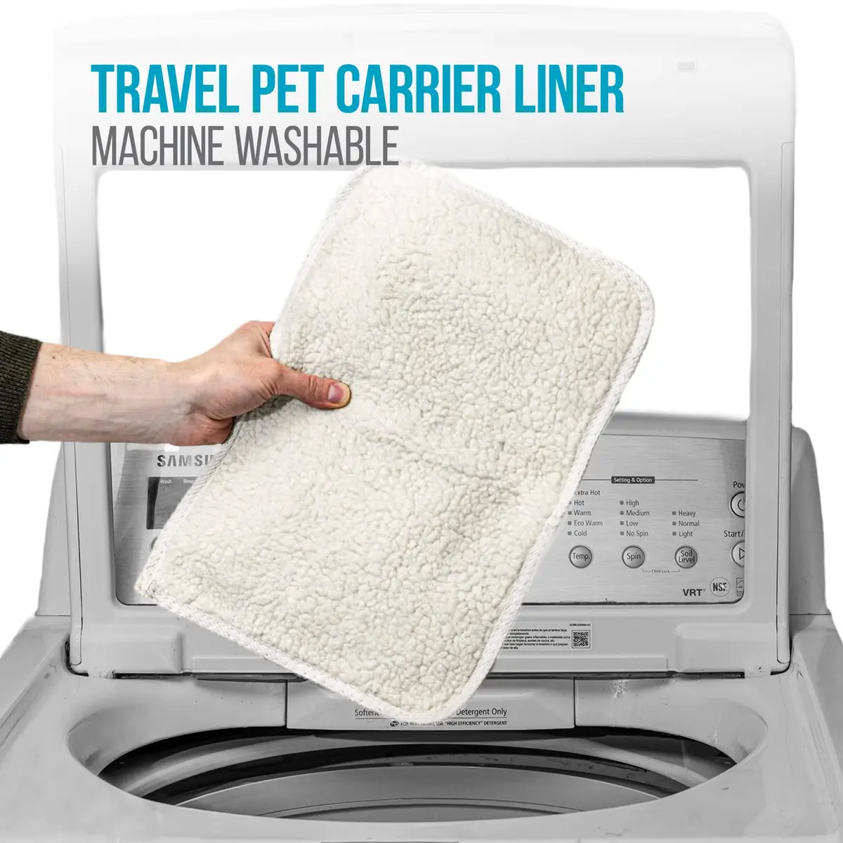 Sherpa Original Deluxe Travel Pet Carrier, Large | Airline Approved & Conforms to Under-Seat Requirements - view 7