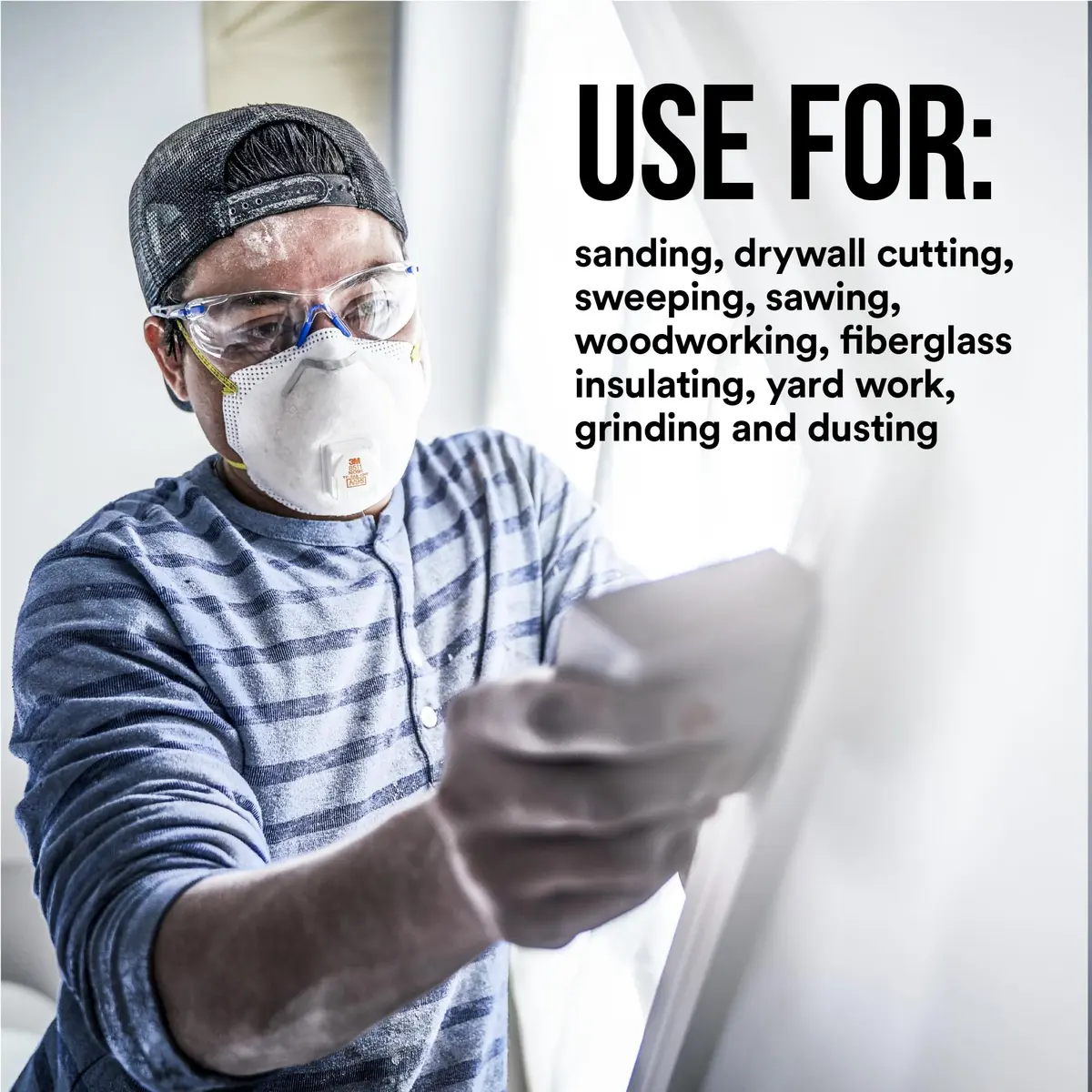 3M 8511 N95 Cool Flow Valved Respirator 10-Pack | NIOSH Approved for 95% Filtration - view 8