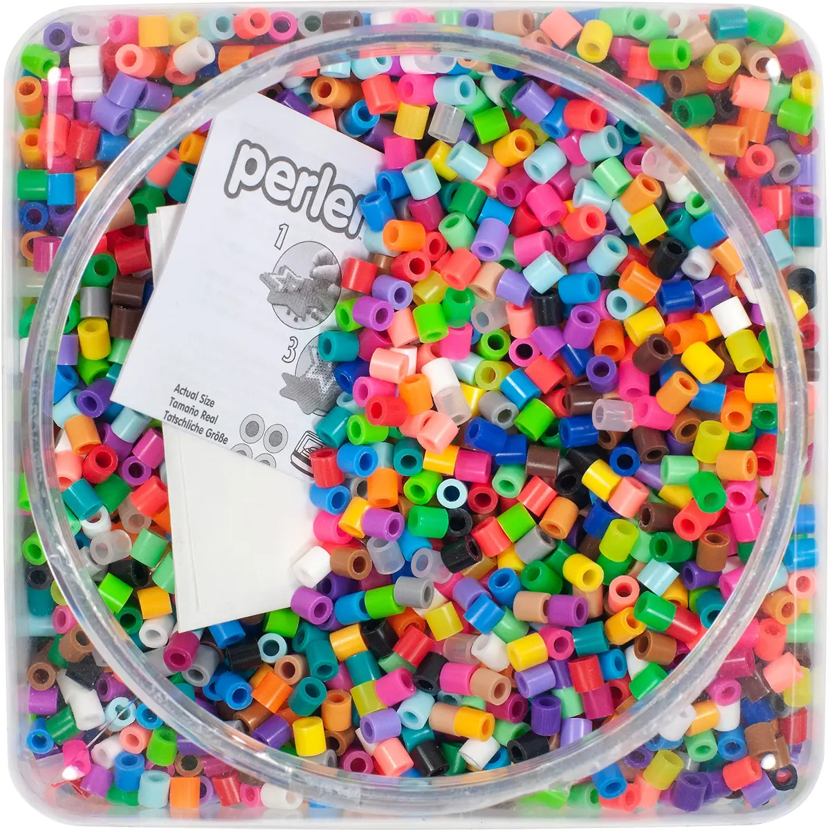 Perler Beads 11,000 Pieces Assorted Colors | Creative Kids Craft Set with Storage (70-120 chars) - view 4