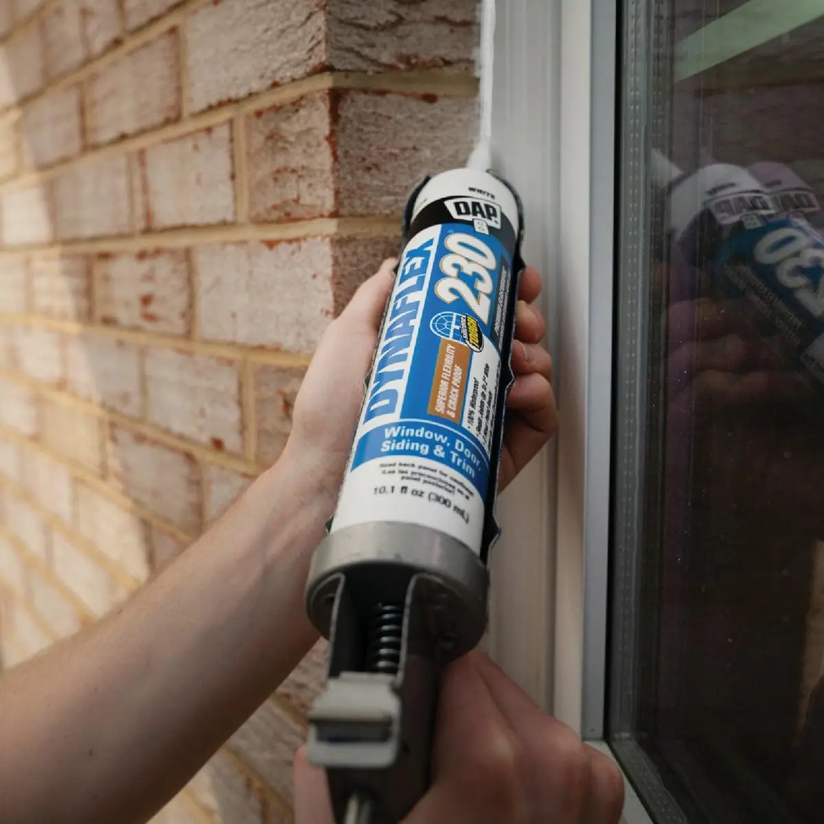DAP Dynaflex 230 Premium Elastomeric Sealant, Brown, 10.1 Oz | Waterproof, Flexible, Paintable - view 8