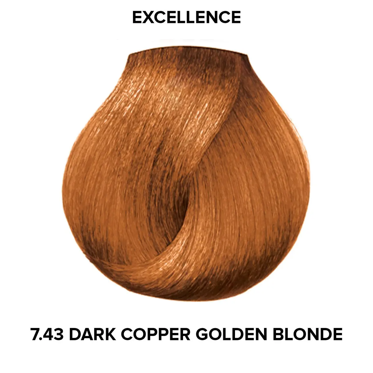 L'Oréal Technique Excellence Crème Permanent Hair Color – Dark Copper Golden Blonde 1.74 Fl Oz (51.5 ml) | Superb Gray Coverage - view 7