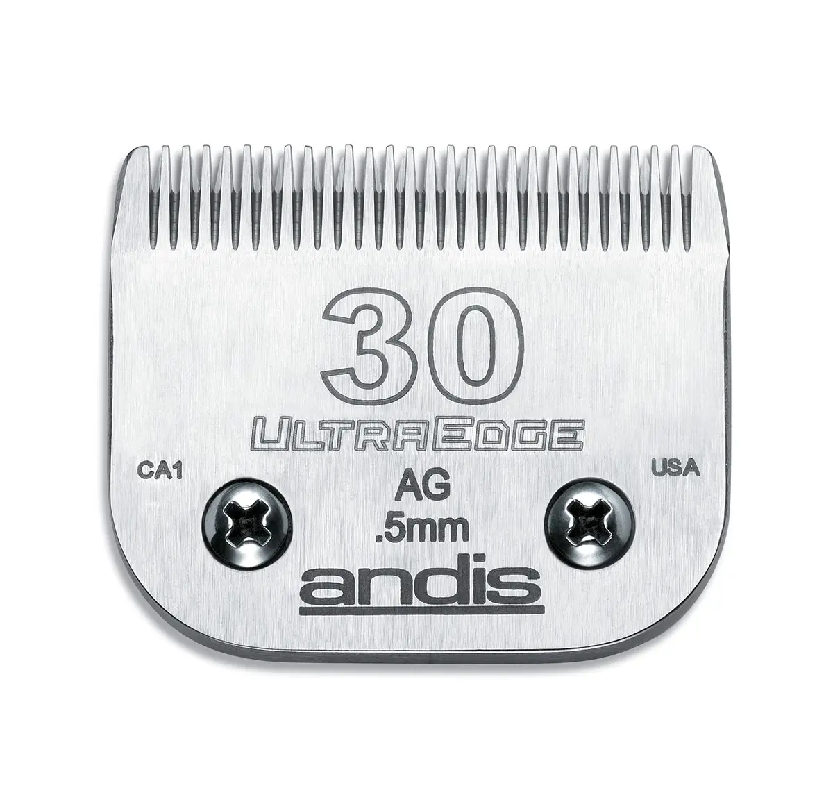 Andis UltraEdge Blade Size 30 1/50in Chrome | Professional Pet Grooming Blade for Large Animals - main product image