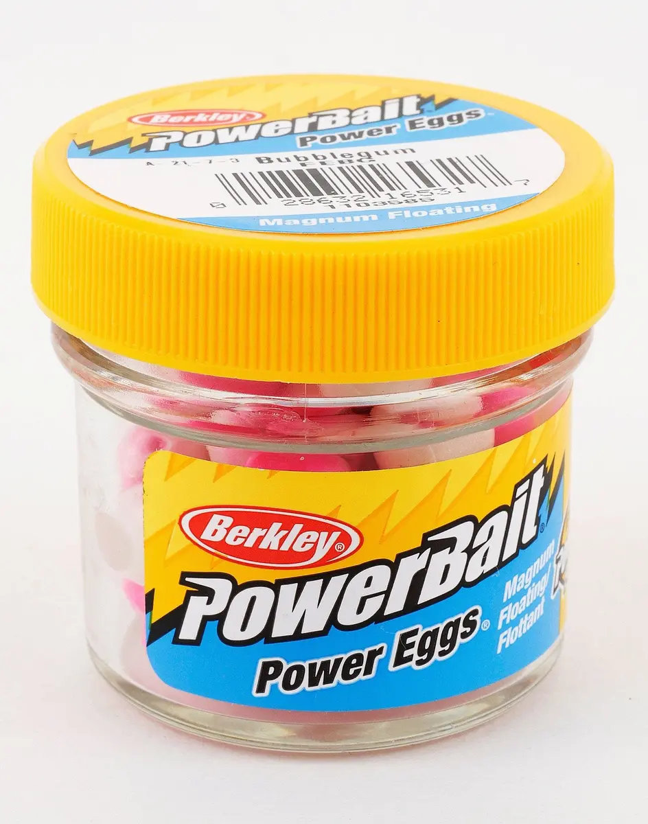 Berkley PowerBait Power Eggs Floating Magnum 0.5 oz Bubblegum | Fish Attractant with Irresistible Scent - main product image