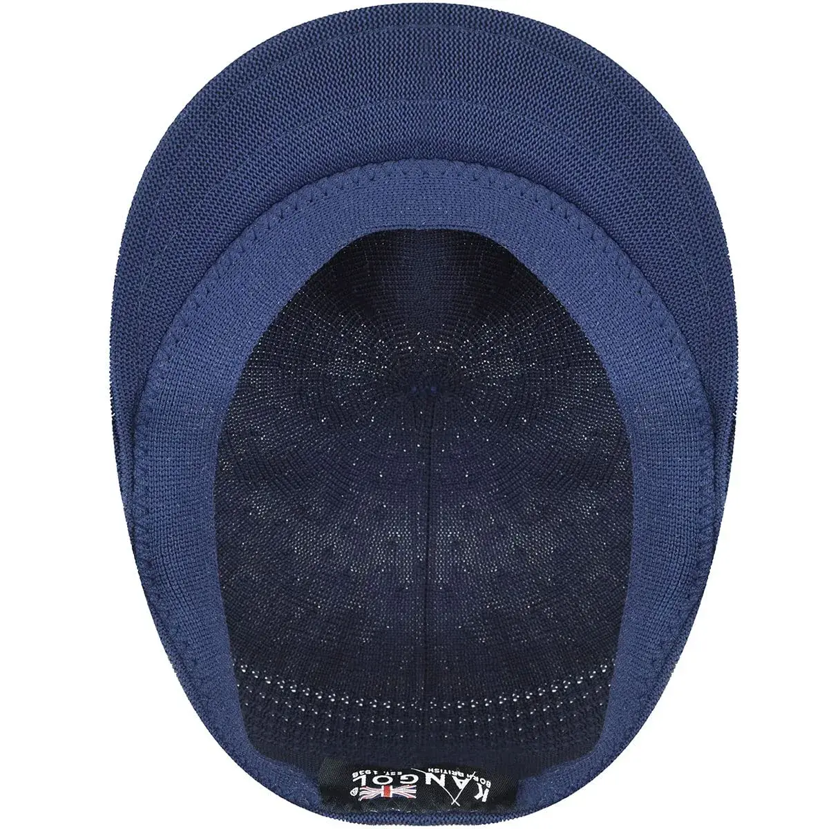 Kangol Tropic Ventair 504 Cap Navy XX-Large | Iconic Ventair Pattern, Lightweight Tropic Yarn - view 7