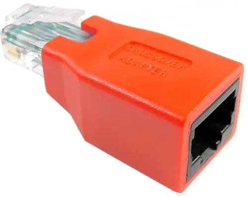 Cables Unlimited Cat6 Crossover Adapter | EIA/TIA Cat6 Compliant, Red, Lifetime Warranty - view 2