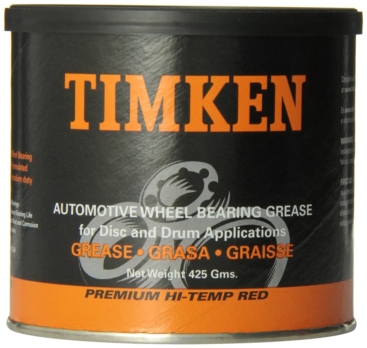 TIMKEN Grease (Pack of 1) Lithium | Wide Temp & Corrosion Inhibitors for Automotive Use - main product image