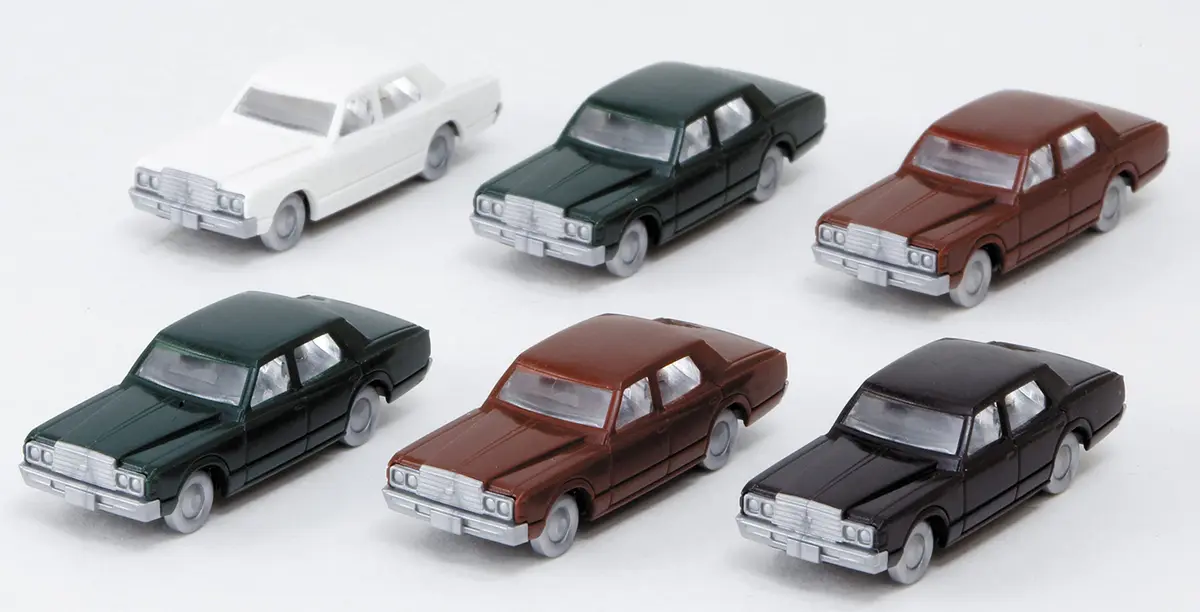 Kato N Scale Toyotas 6 Car Set | Model & Hobby Building for Indian Collectors - view 2