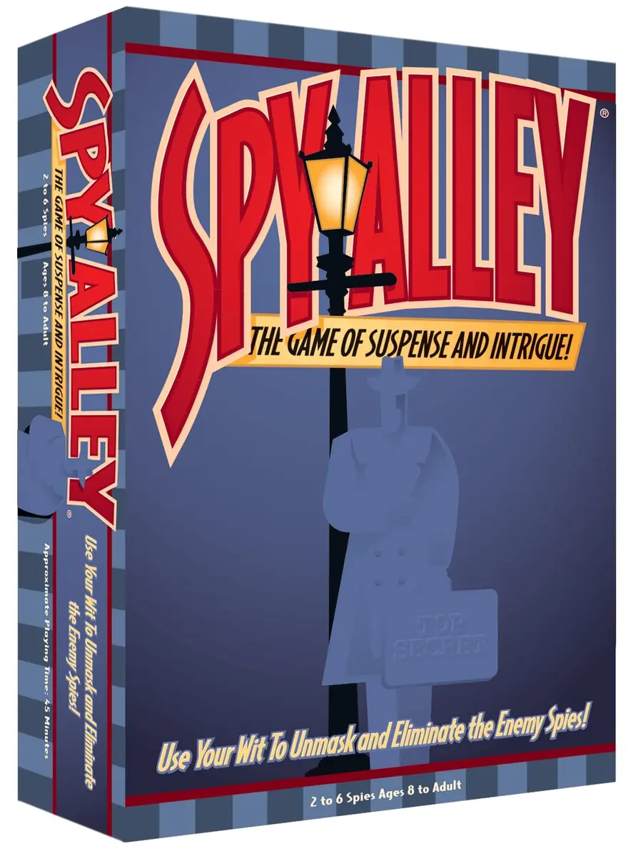 SPY ALLEY Strategy Board Game - Social Deduction & Bluffing - Family Fun - Ages 8+ | Award-Winning - main product image