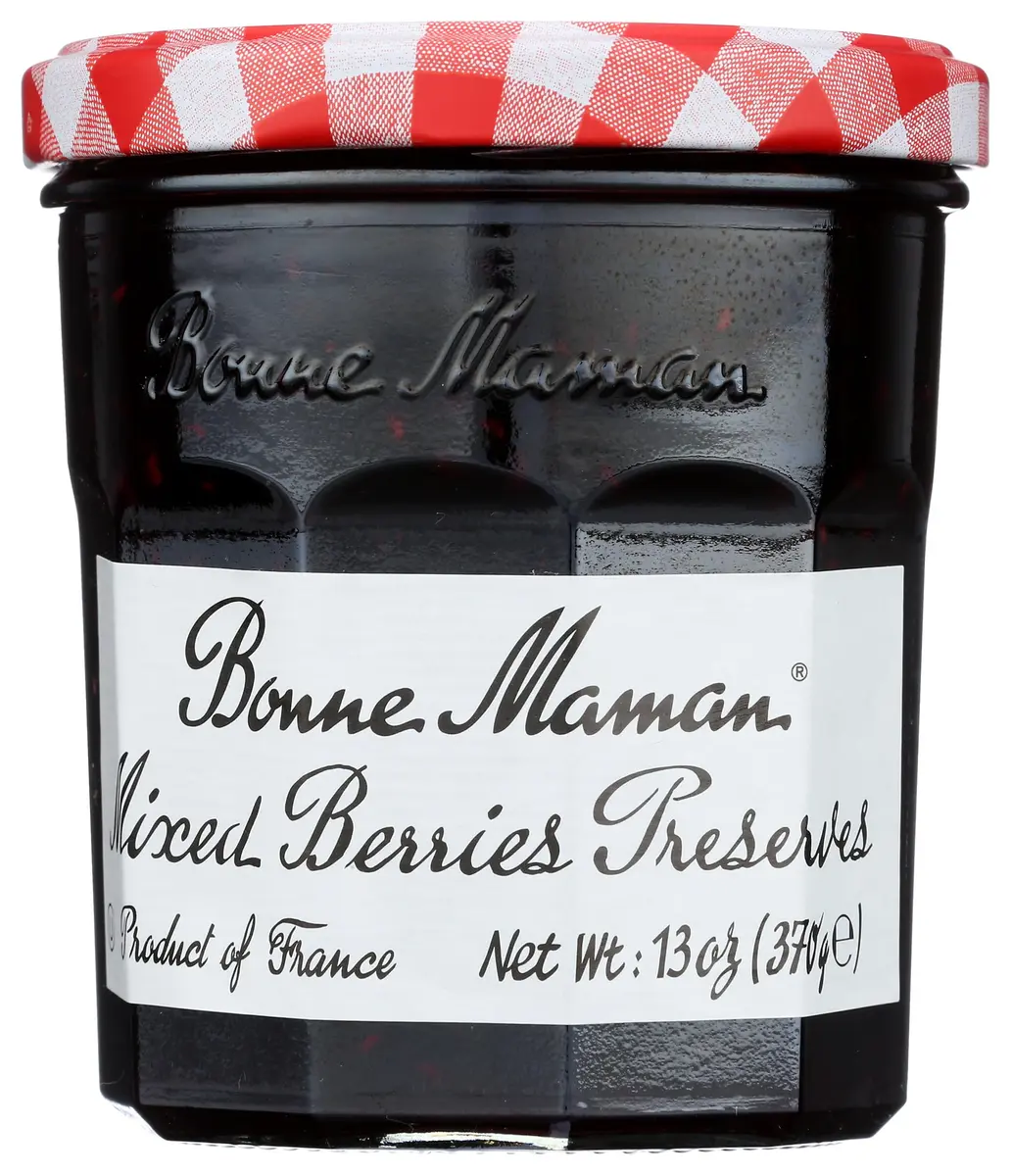 Bonne Maman Mixed Berry Preserve 13-Ounce | Natural Fruit Blend with French Flavor - main product image