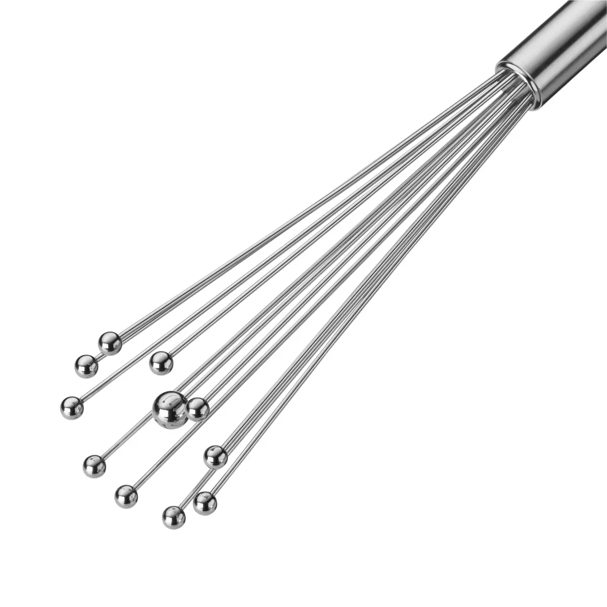WMF Profi Plus Whisk - 27 cm, Stainless Steel Balls, Cromargan Stainless Steel, Partially Matte | Professional Kitchen Utensil - view 5
