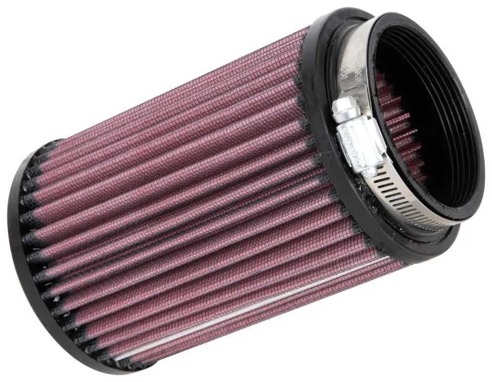 K&N High-Flow Universal Clamp-On Air Filter 2.875 In Flange, 6 In Height | Premium, Washable, Engine Performance - view 2
