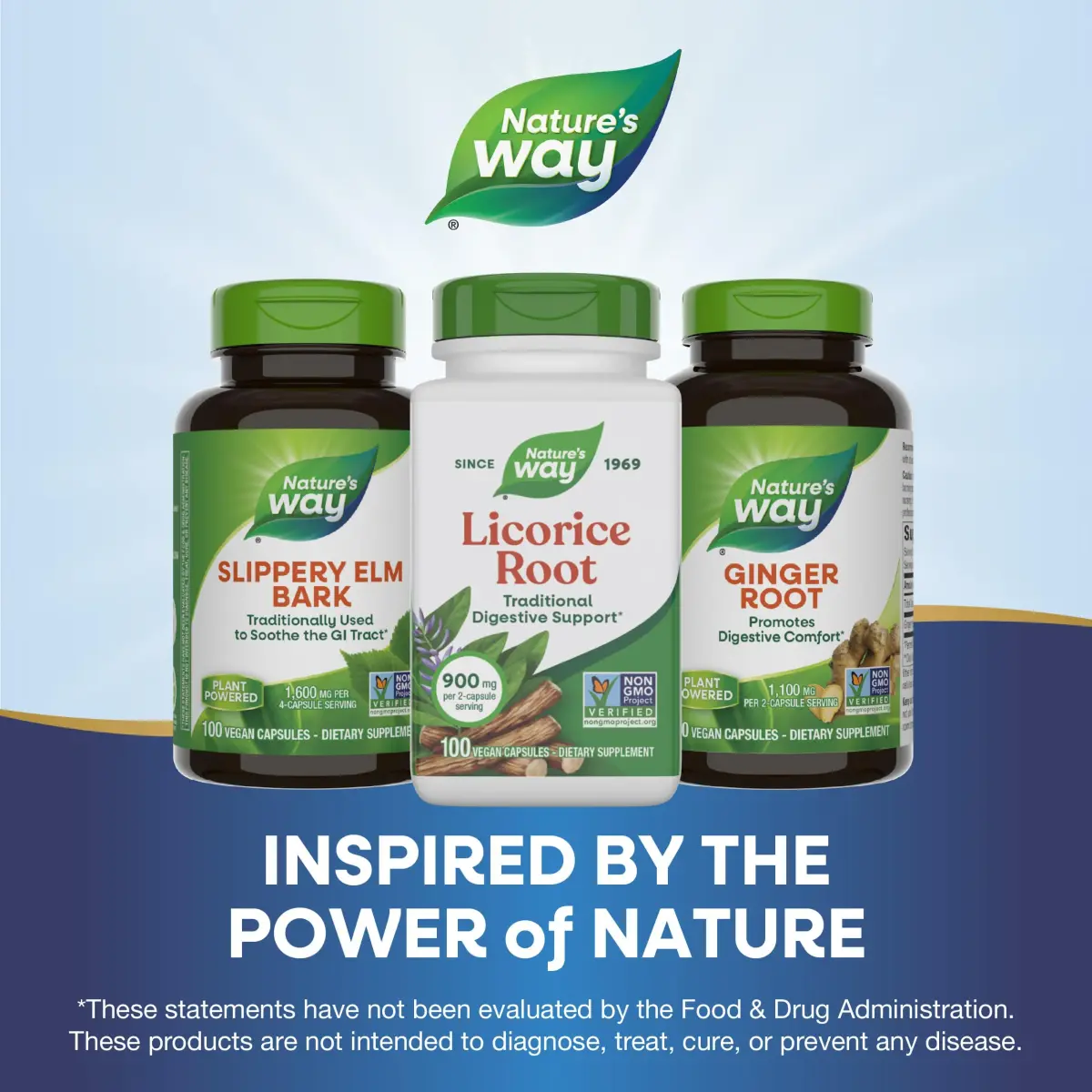Nature's Way Licorice Root Capsules 900 mg 100 ct | Traditional Digestive Support - view 7
