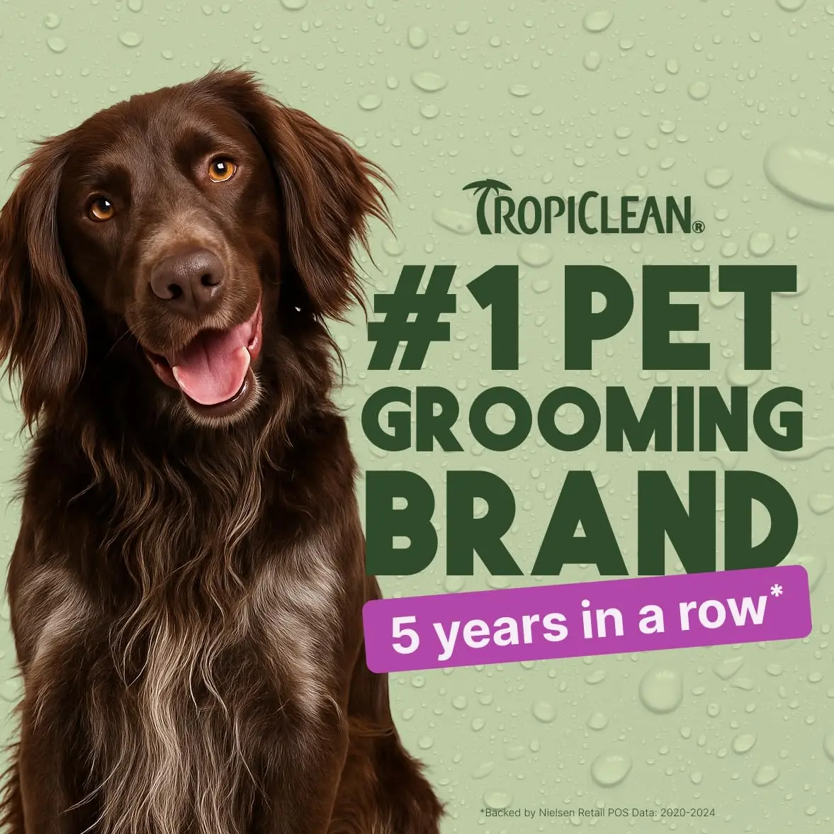 TropiClean Dog Detangler Spray 16 oz | Dematting & Leave-in Conditioner for All Coat Types - view 3