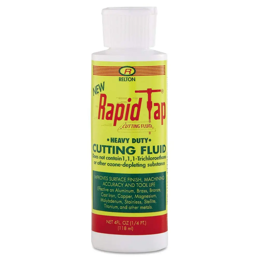 Relton Heavy Duty Cutting Fluid 4 oz | Metal Cutting Oil for Machining & Drilling - main product image