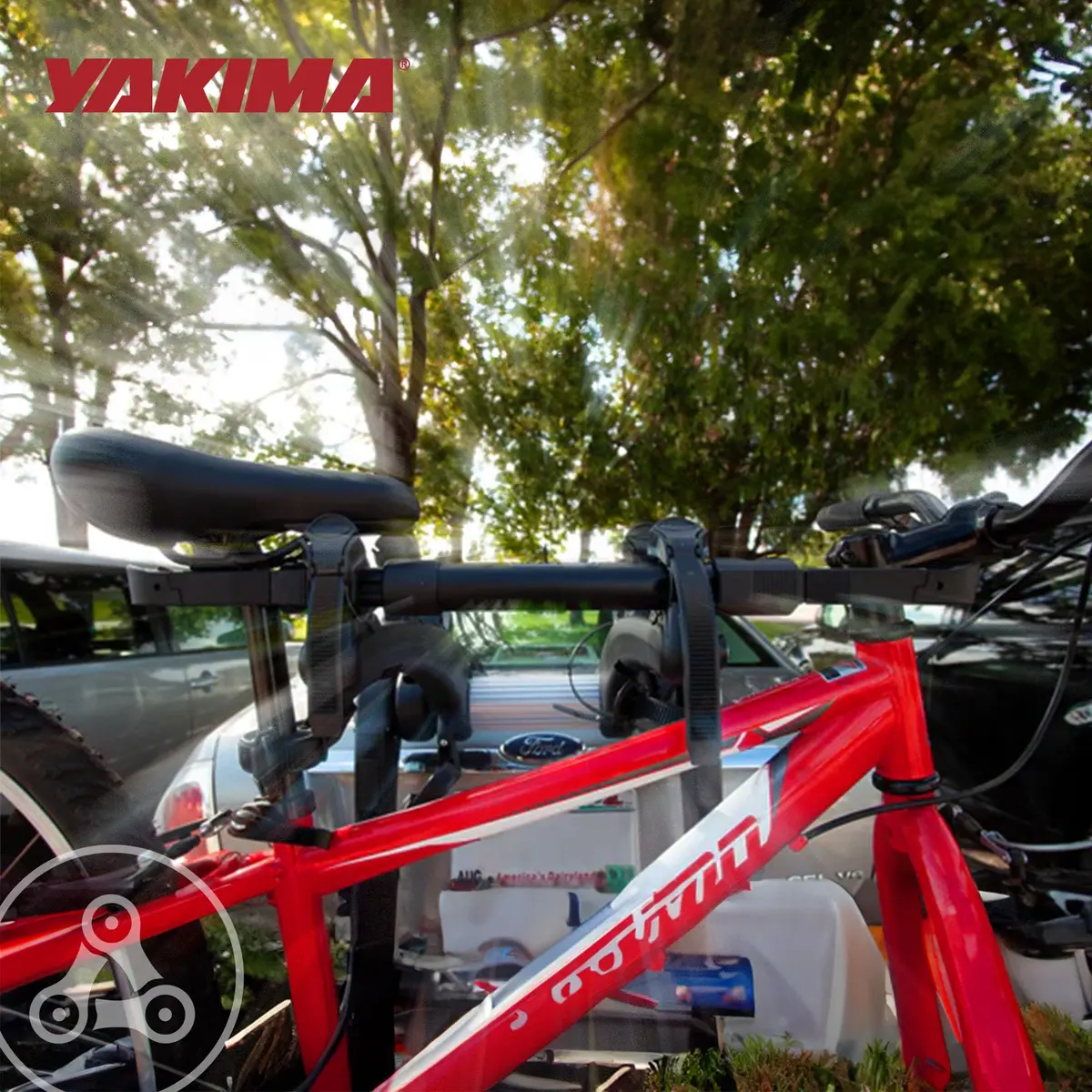 Yakima TubeTop Mast-Style Bike Frame Adapter for Hitch Rack Transport | Versatile, Stable & Easy to Install - view 6