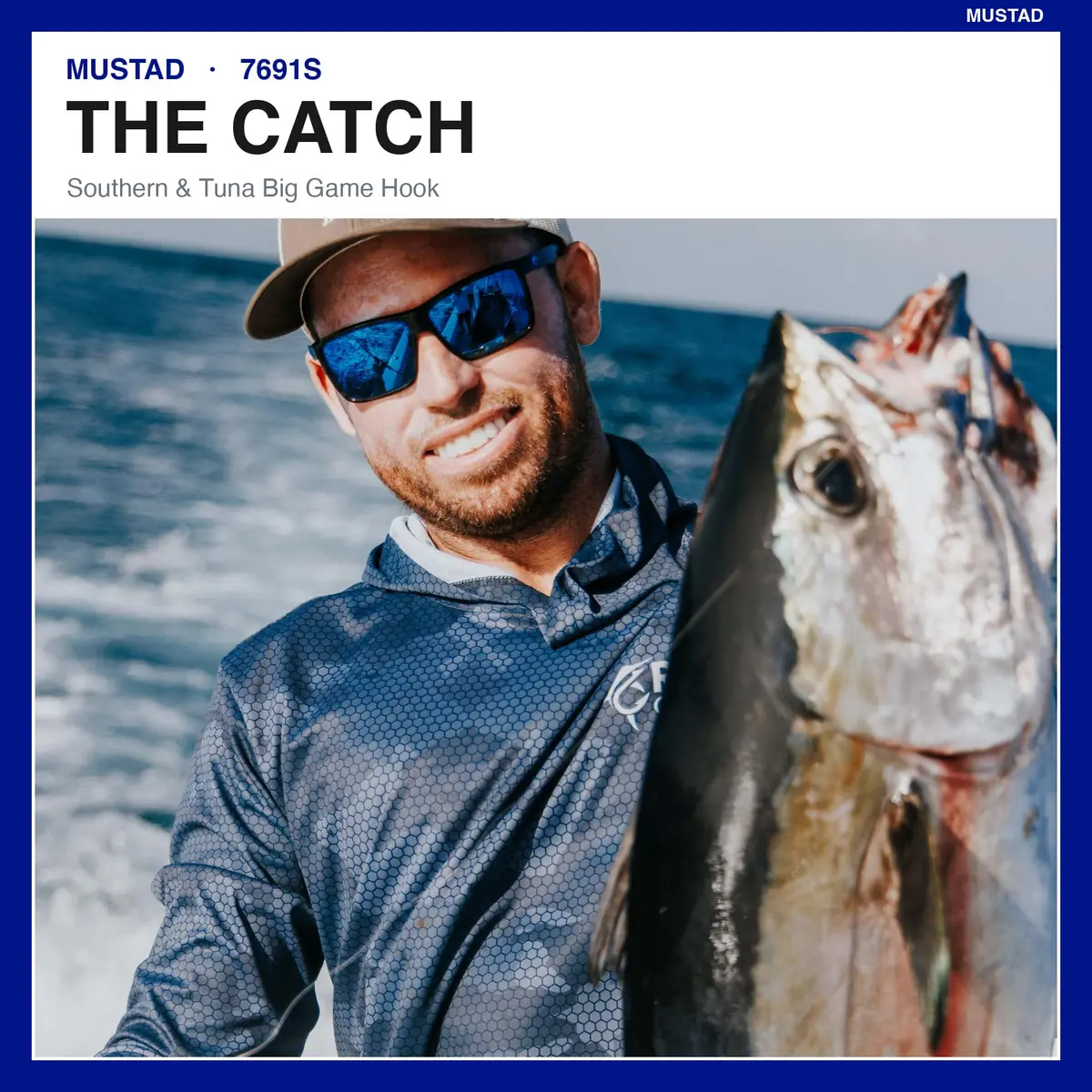 Mustad Big Game Southern & Tuna SS Forged Fishing Hook 7/0 | Corrosion-Resistant Saltwater Hook (70-120 chars) - view 4