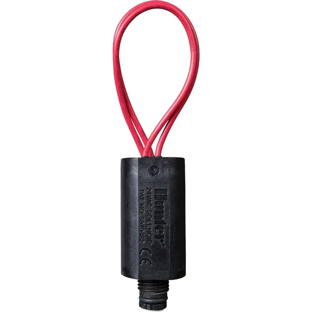 Hunter 24V AC Black Solenoid Replacement Valve for Irrigation Systems | Pack of 10 - main product image
