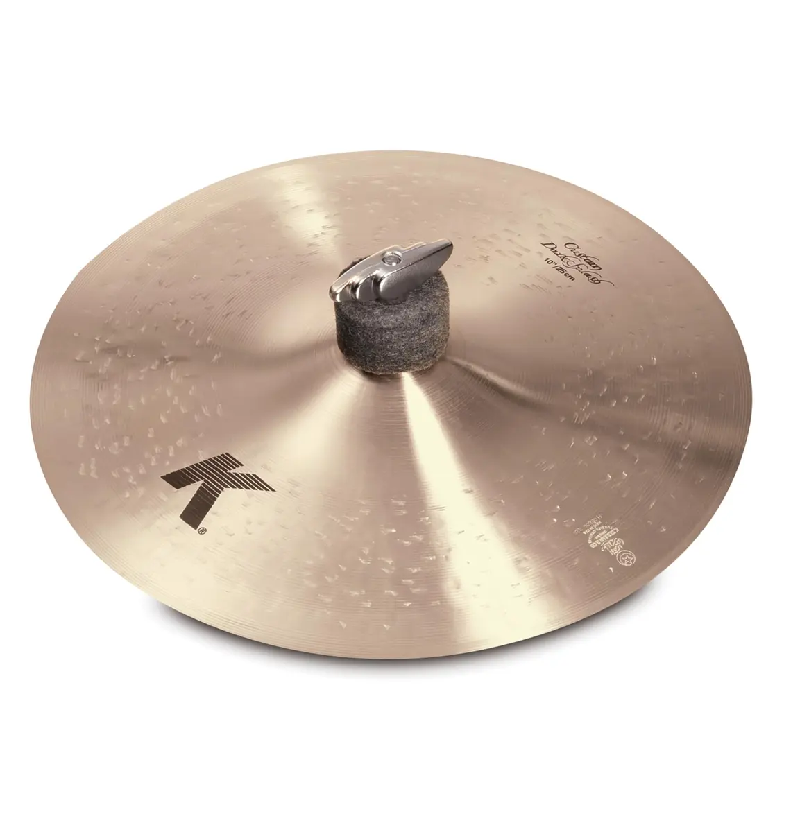 Zildjian 10" K Custom Dark Splash Cymbal | Dark, Responsive, Drier Sound for Drummers - main product image
