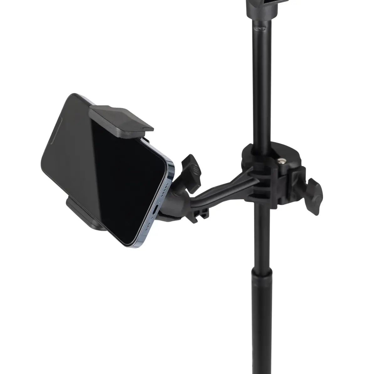 OnStage TCM500 Smartphone Mic Stand Holder | Mounts Phones for Recording & Streaming - view 8