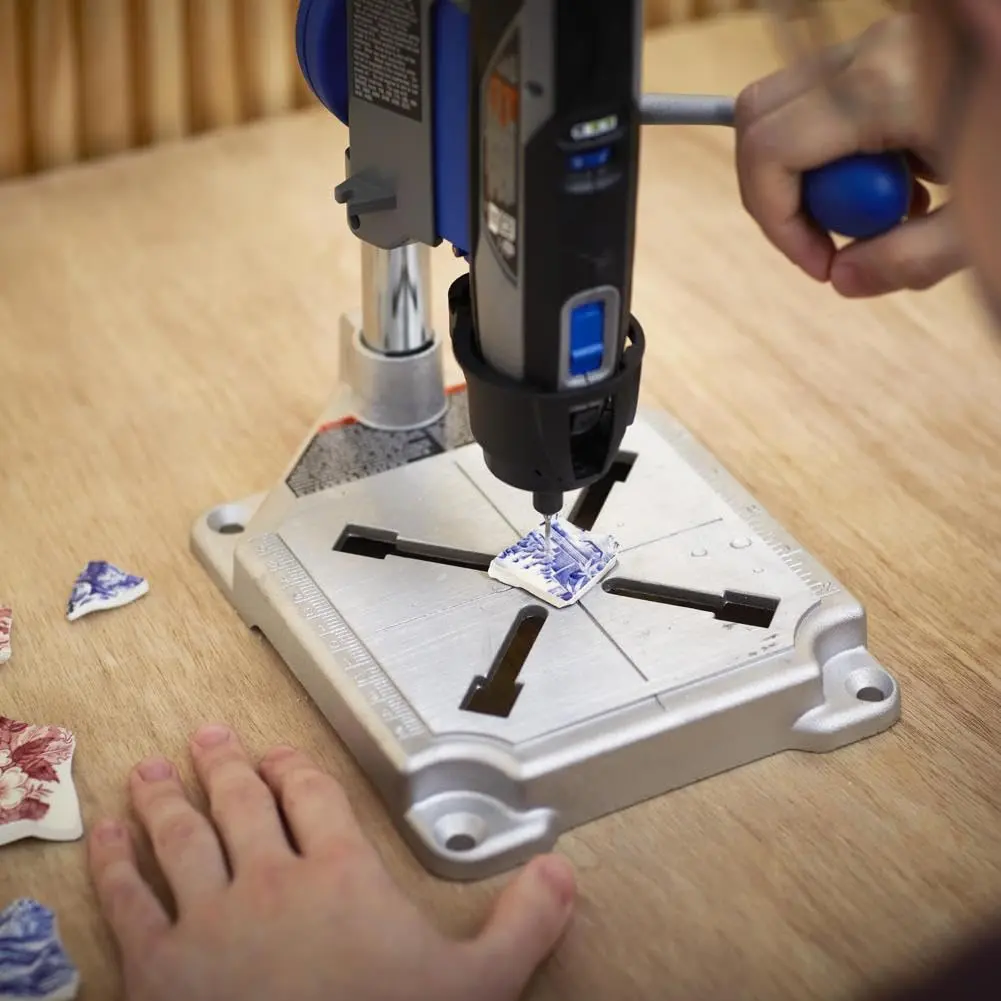 Dremel 220-01 Workstation Drill Press Stand with Flex Shaft Tool Stand, 2-Inch Depth | Precision Drilling & Polishing for DIY Projects - view 4