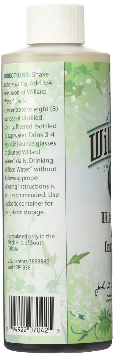 Willard Water XXX Dark Multi-Vitamin, 8 Ounce | USA-Imported Liquid Multivitamin - view 4