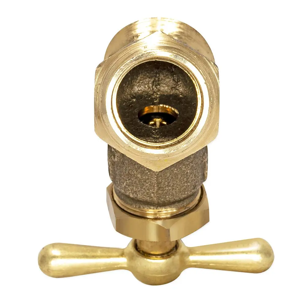 Eastman Male No-Kink Hose Bibb, 3/4 Inch MIP Brass Fitting | Heavy-Duty Irrigation Valve - view 5