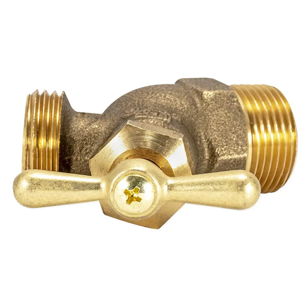 Eastman Male No-Kink Hose Bibb, 3/4 Inch MIP Brass Fitting | Heavy-Duty Irrigation Valve - view 6