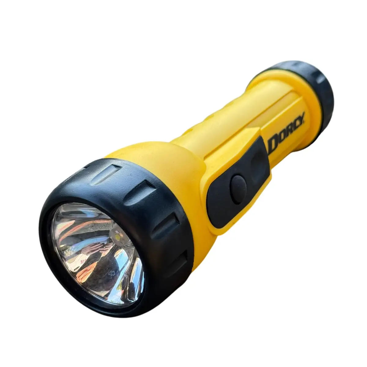 Dorcy Heavy Duty Worklight Flashlight with D Batteries, 20 Lumens | 123-Hour Runtime - main product image