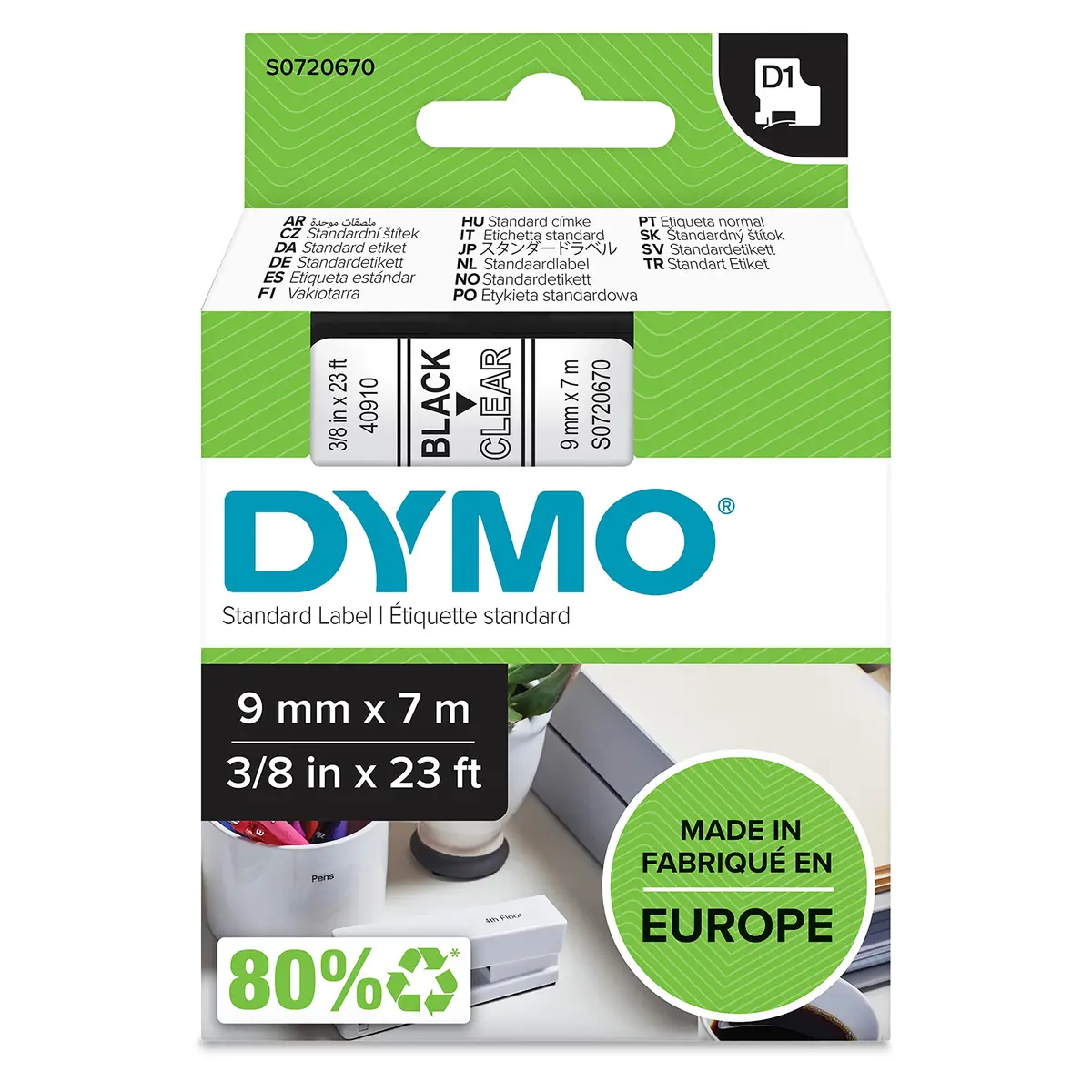 DYMO LabelManager PnP Plug N Play USB Label Maker | 6mm, 9mm, 12mm Tape Compatible, PC/Mac Software Included - main product image