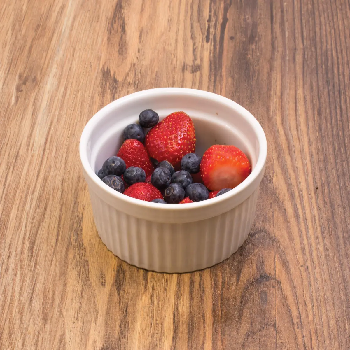 HIC Kitchen Souffle Ramekin Fine Porcelain 14oz Set of 4 | Oven & Dishwasher Safe - view 5