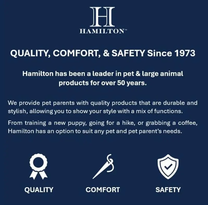 Hamilton Adjustable Nylon Dog Harness, Small 5/8" x 12-20" | Durable, Adjustable, Safe Fit - view 3
