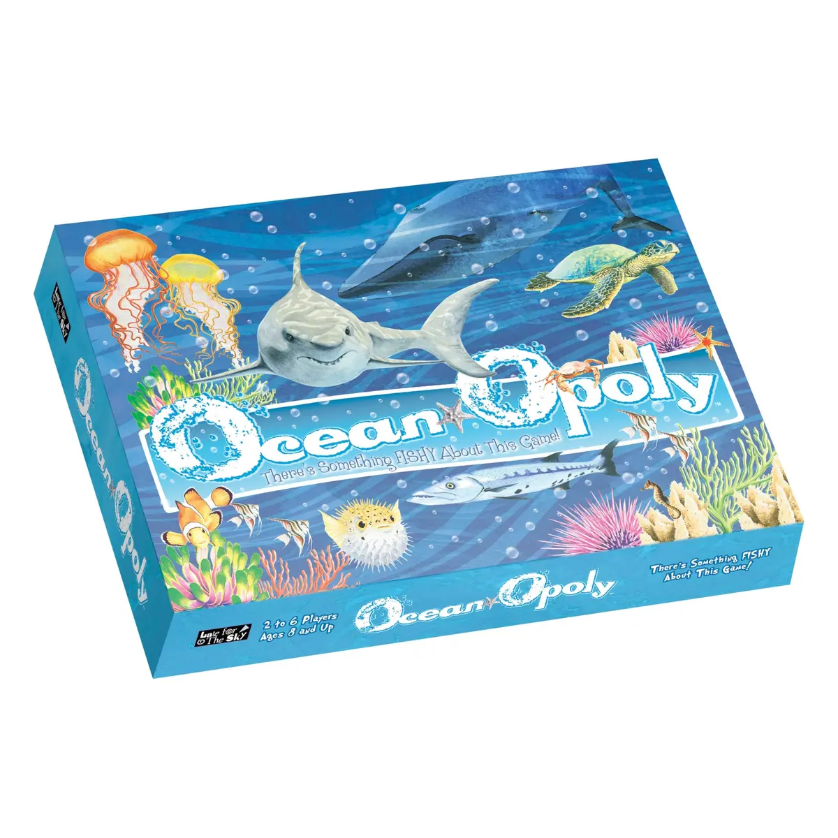 Late for the Sky Ocean-Opoly Board Game - Marine Life Strategy Fun | Educational Marine Facts for Kids & Adults - main product image