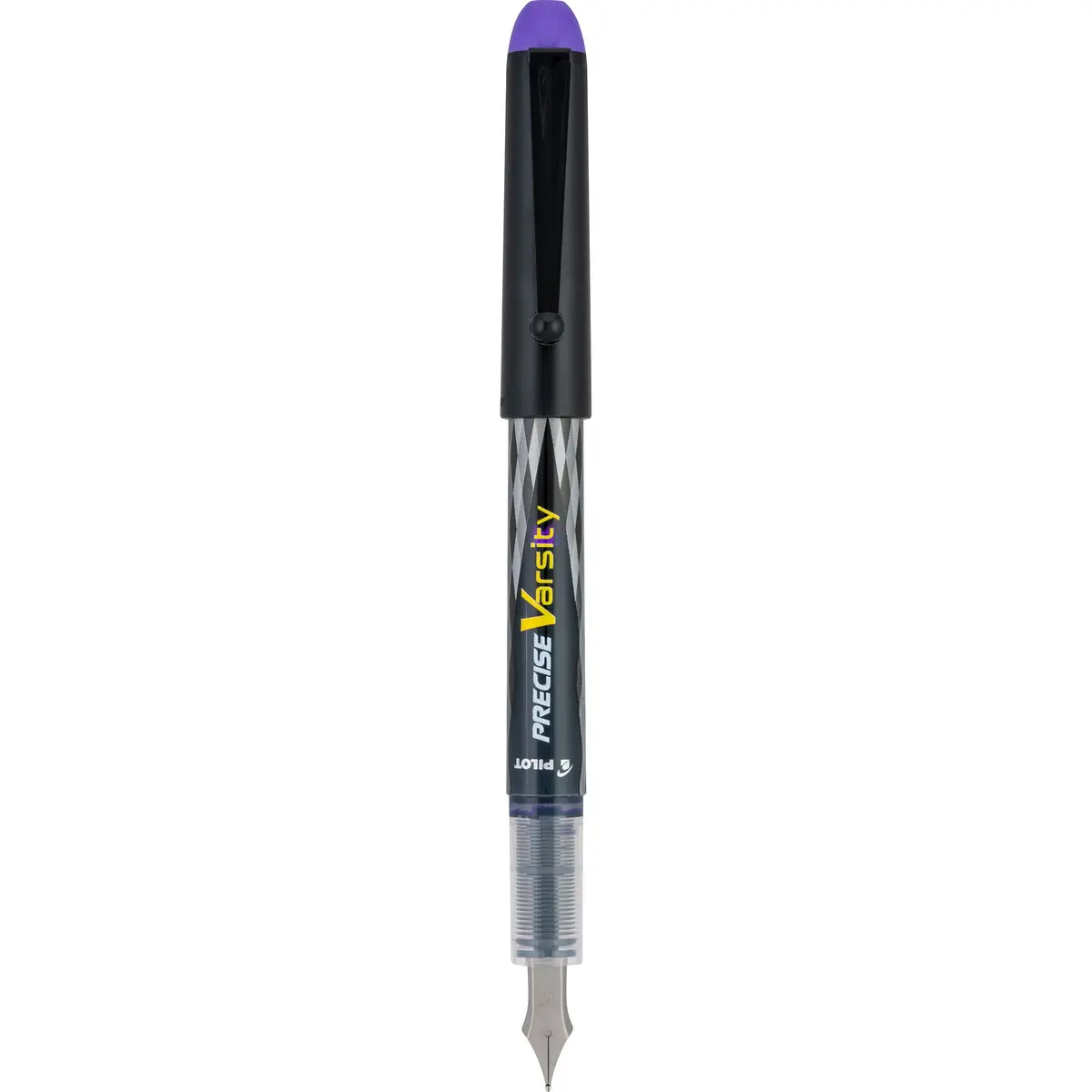 PILOT Precise Varsity Pre-Filled Fountain Pens 1.0mm | Purple Ink Disposable Pack of 12 - view 6